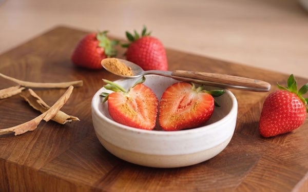 Erdbeeren-würzen