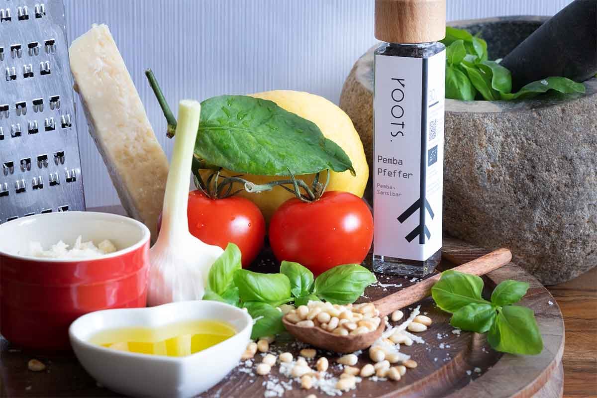 Pesto-Pemba-Pfeffer