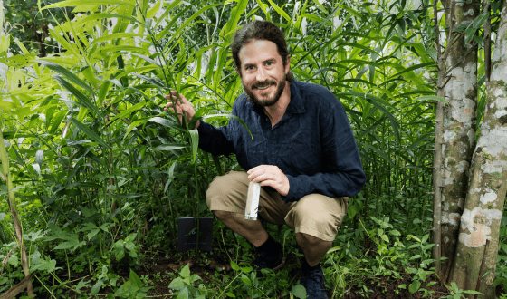 Patrick Eisermann vor Ort