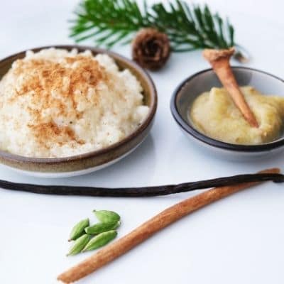 Rezeptidee Milchreis zu wuerzen mit Vanilleschote von roots-natural