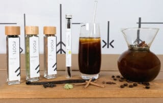 Cold Brew Kaffee mit Gewuerzen