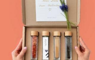 Transportverpackung fuer Gewuerze wiederverwenden