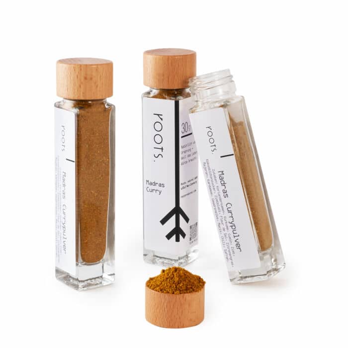 Madras Curry im Gewuerzglas